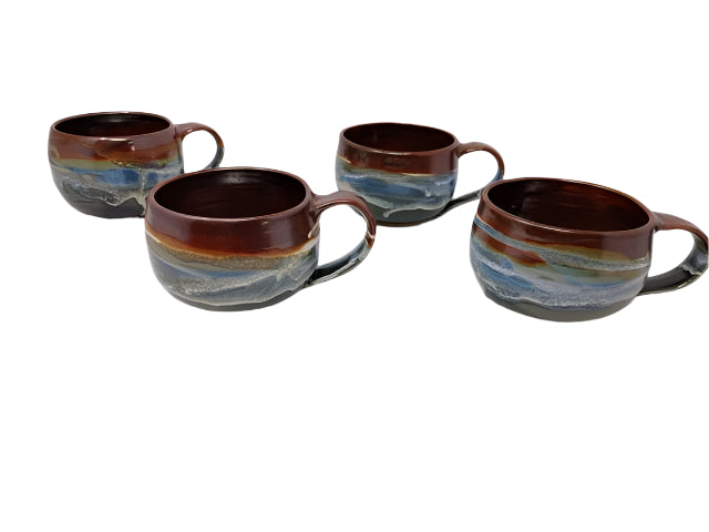 Copper Green Soup Mug