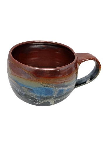 Copper Green Soup Mug