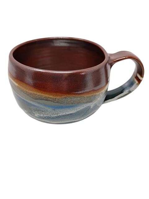 Copper Green Soup Mug
