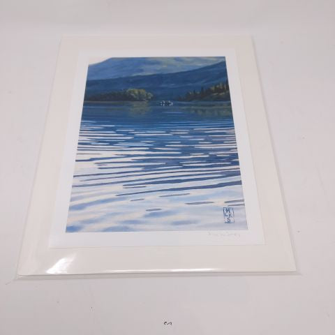 Early Morning Canoe - Art Print