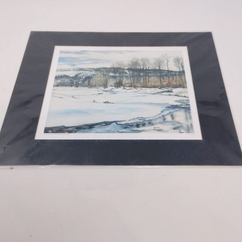 Cottonwood Panorama - Watercolor