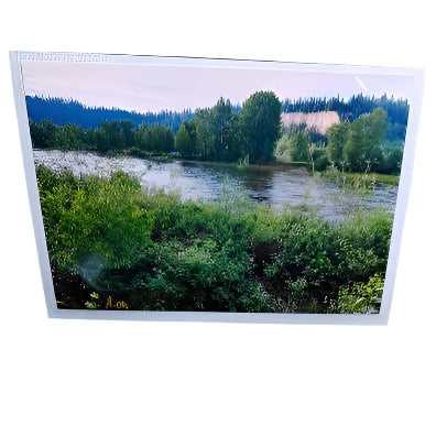 The Nechako River in Prince George - Photo Magnet