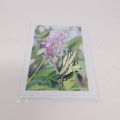 Swallowtail on Lilac - Card