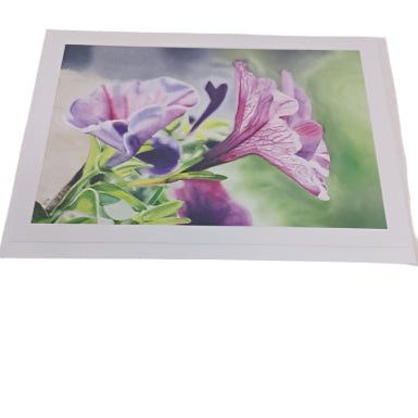 Petunias - Card