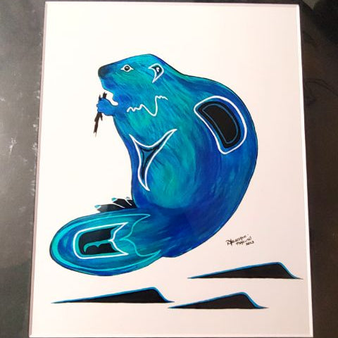 Beaver - Art Print