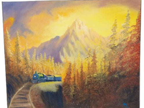 Train - Painting