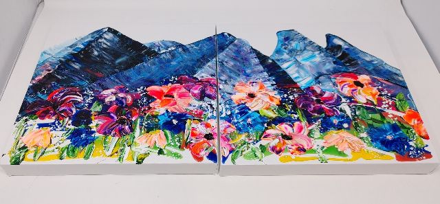 Mountain Bliss - Painting