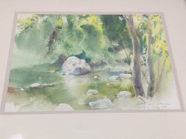 River Side - Painting