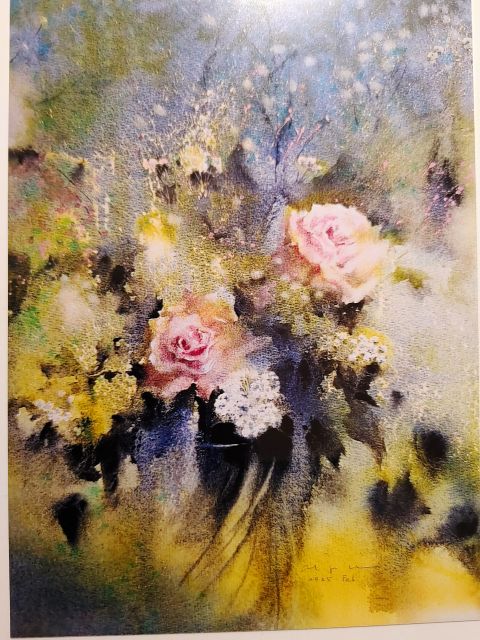 Flowers Cards - Print of Paintings