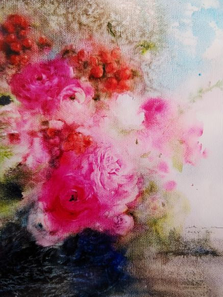 Flowers Cards - Print of Paintings