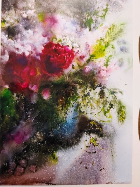 Flowers Cards - Print of Paintings