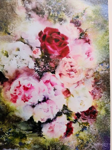 Flowers Cards - Print of Paintings