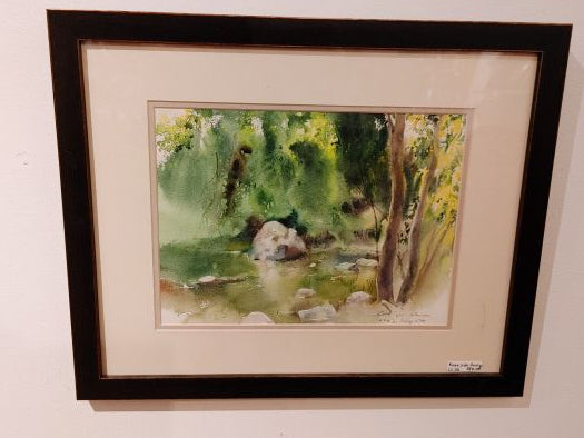 River Side - Painting