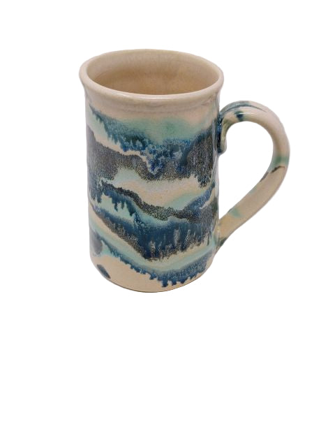 Pearl And Blue Mug
