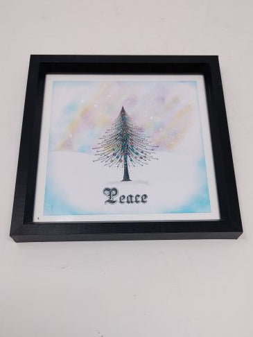 Framed Watercolor Picture