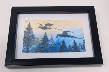 Framed Watercolor Picture