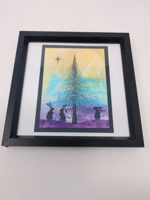 Framed Watercolor Picture