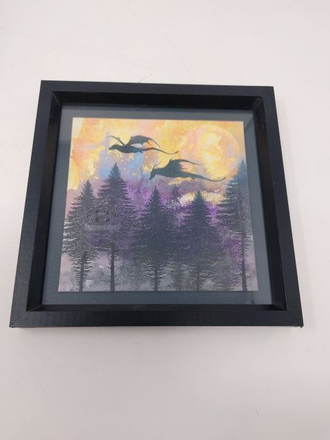 Framed Watercolor Picture