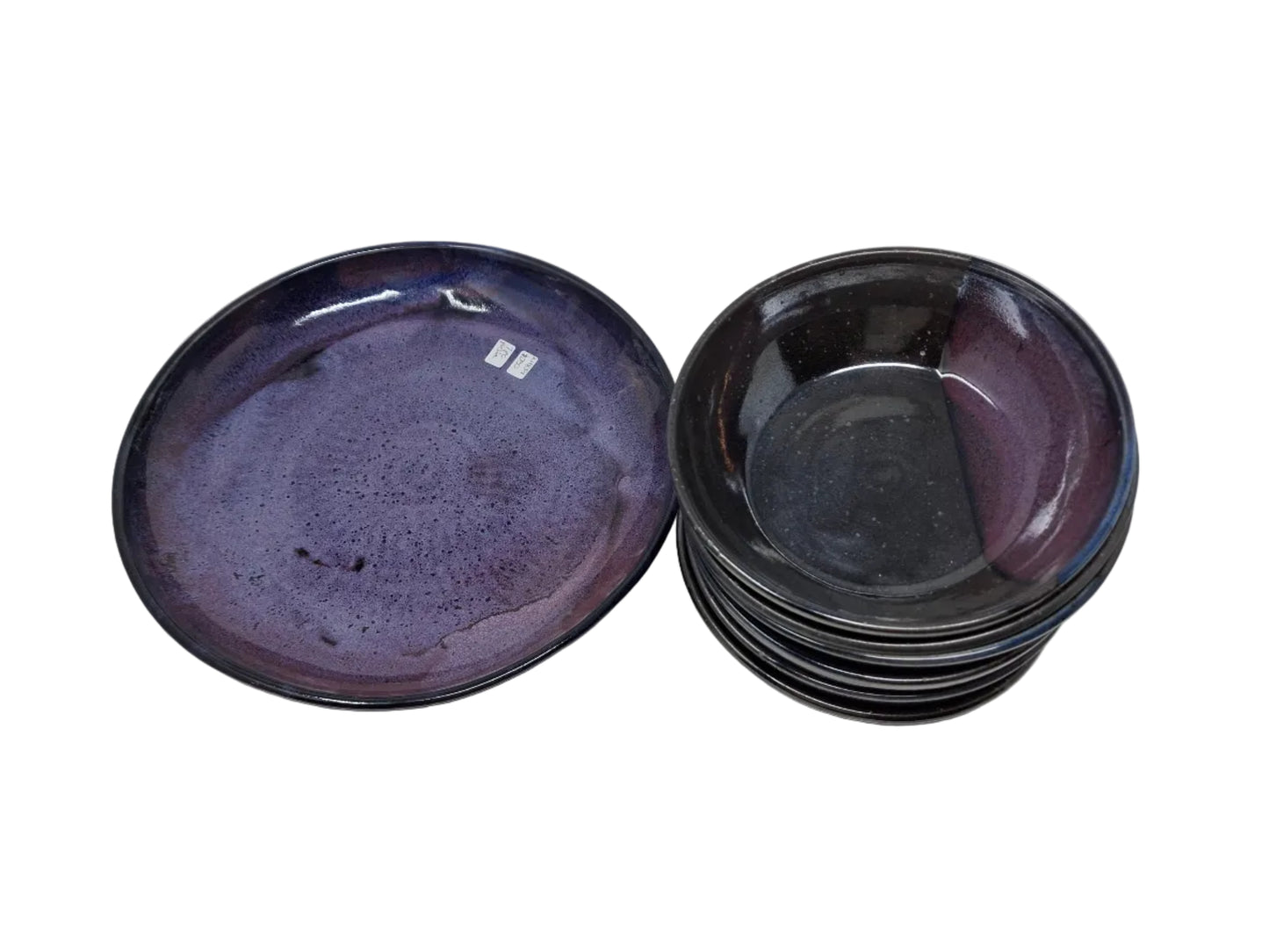 Purple/Black Pasta Set