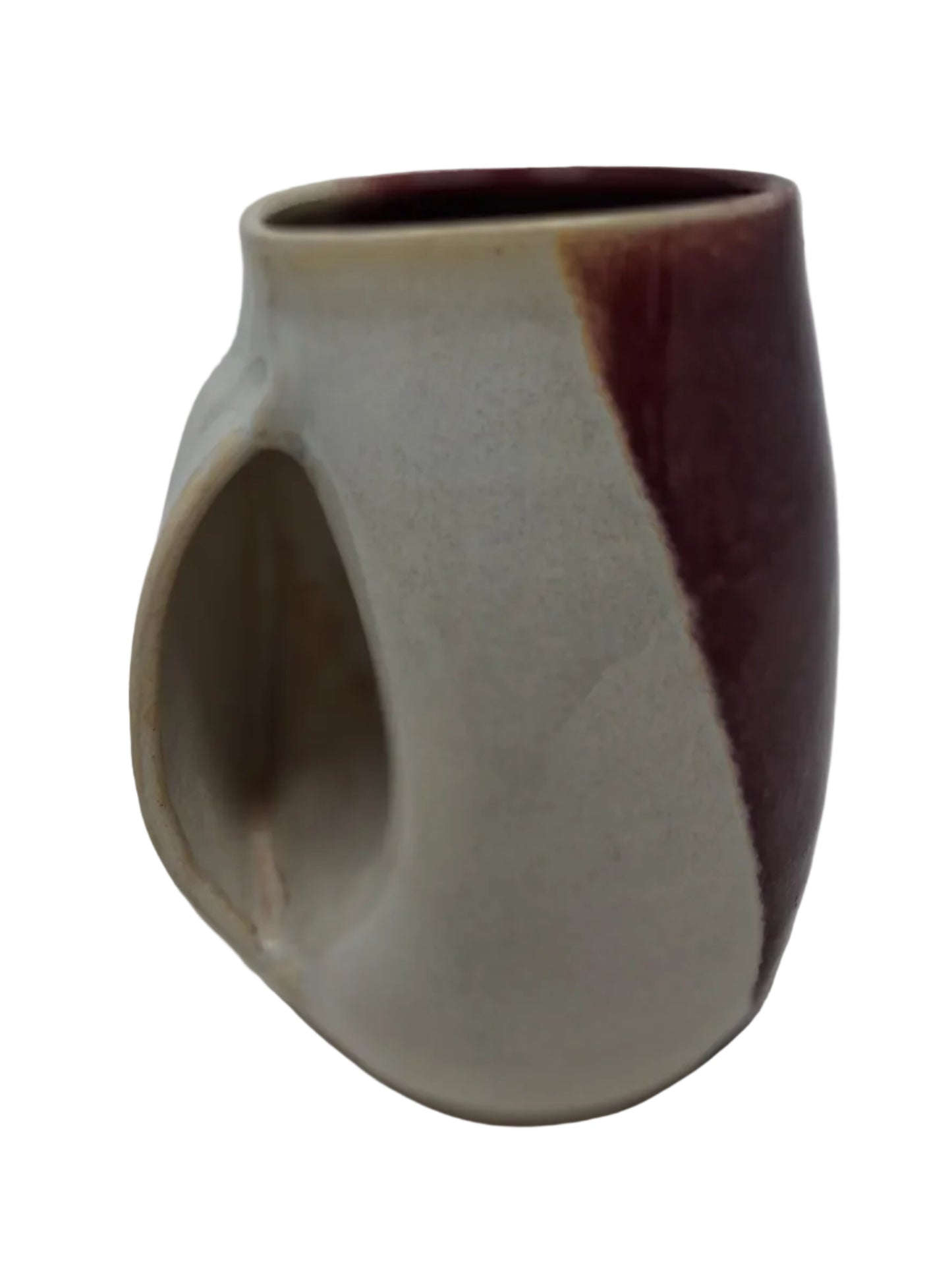 Red and White Hug Mug