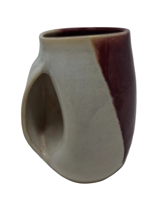 Red and White Hug Mug