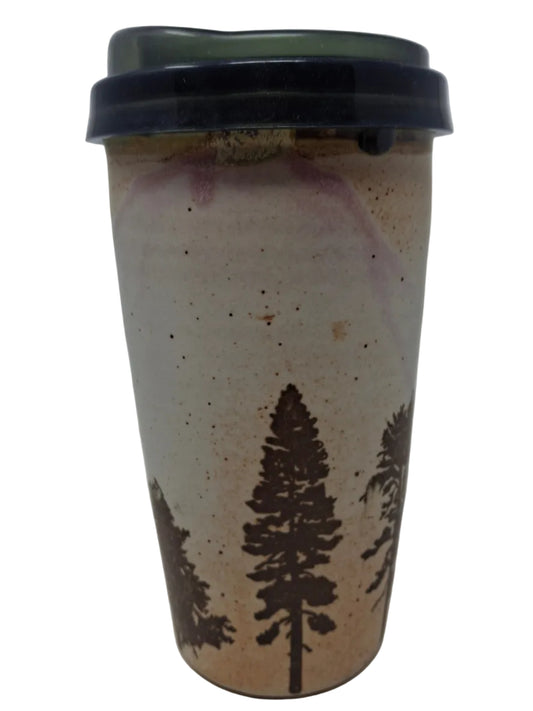 Tree travel mug