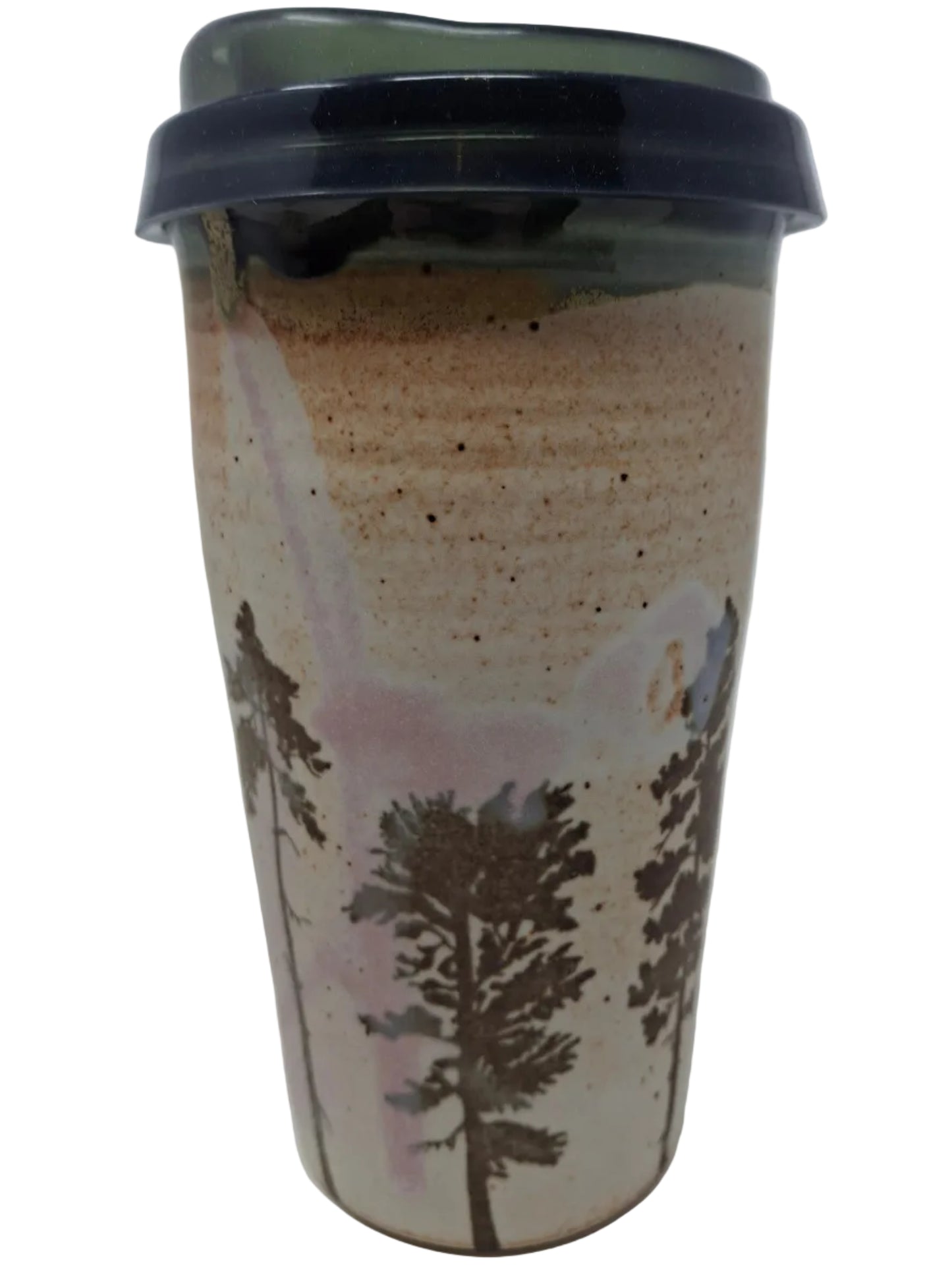 Tree travel mug