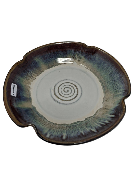 2.5lb flat bowl - Cr/Tem