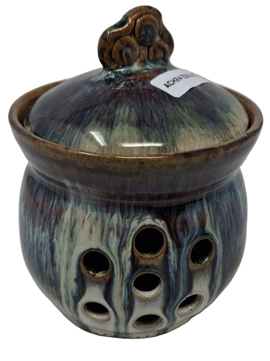 Garlic Pot - Cr/Tem