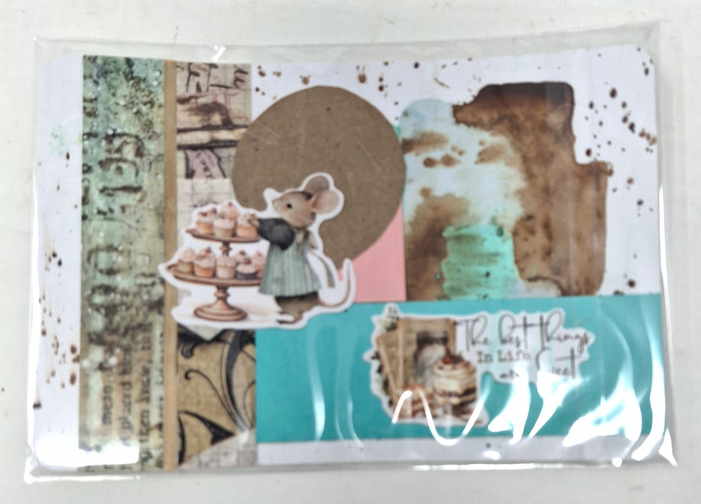 Postcards - whimsical baking mice