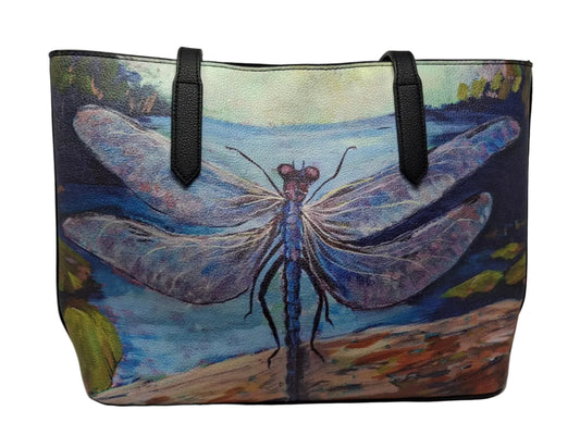 Vegan Leather Tote Bag