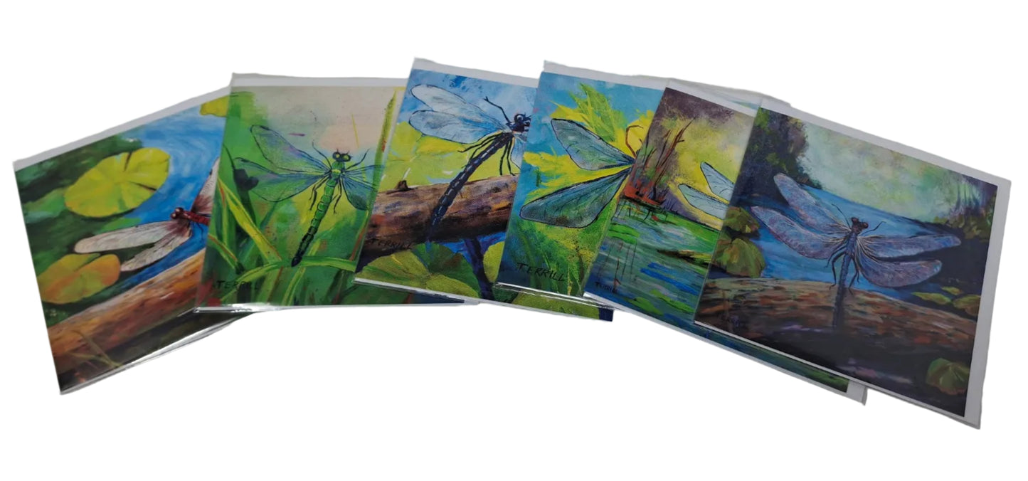 Art Cards - Dragonflies