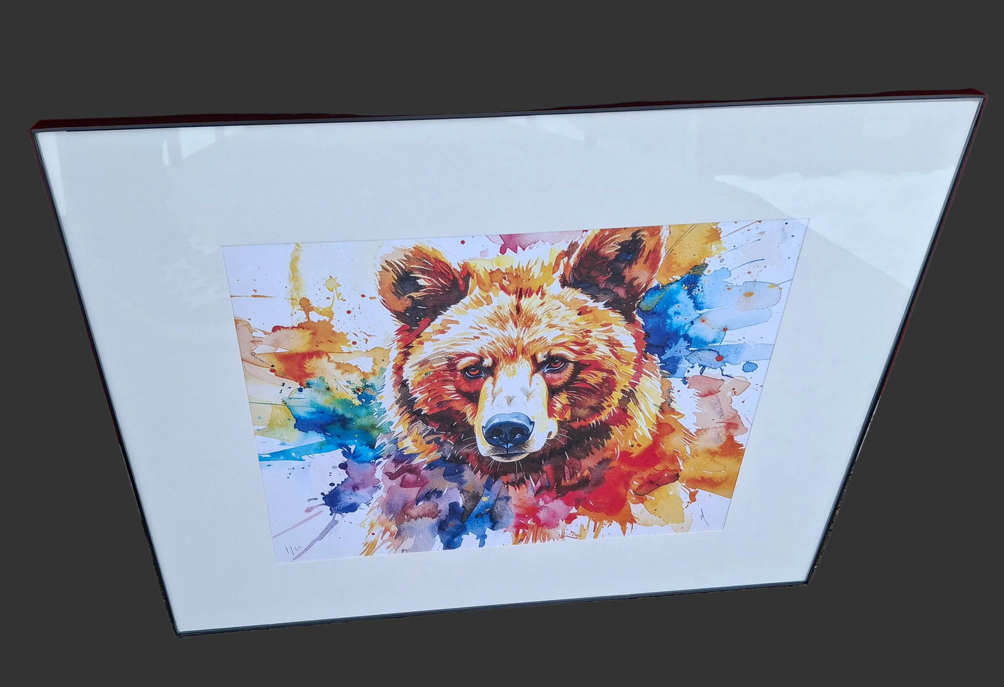 Bear - Digital Watercolour