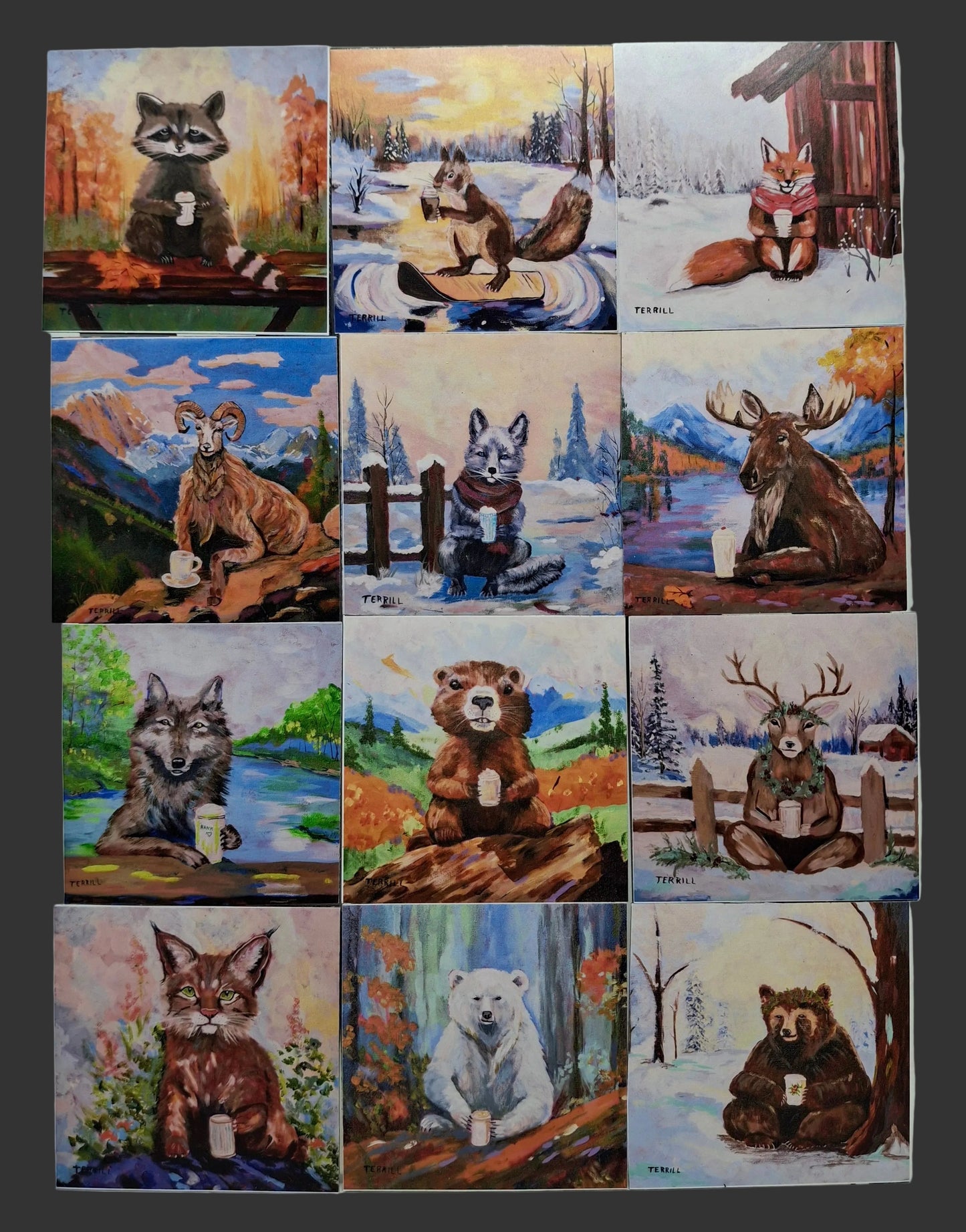 Wildlife Cafe magnet