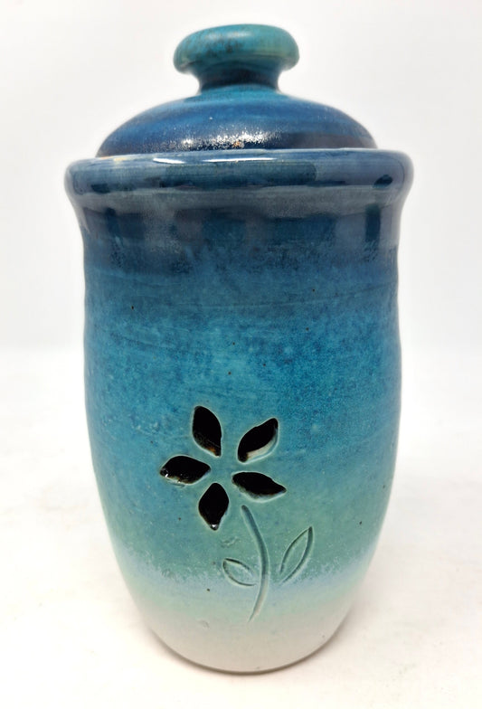 Garlic Pot - twilight colourway