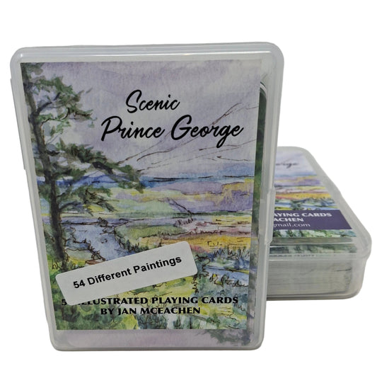 Scenic Prince George Playing Cards