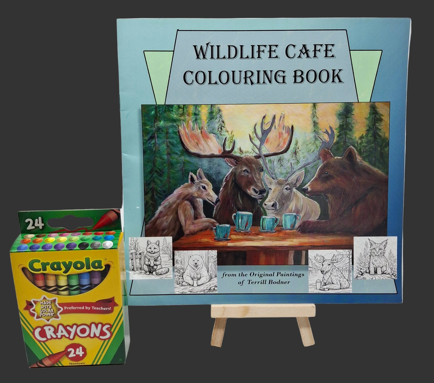 Wildlife Cafe - Colouring Book