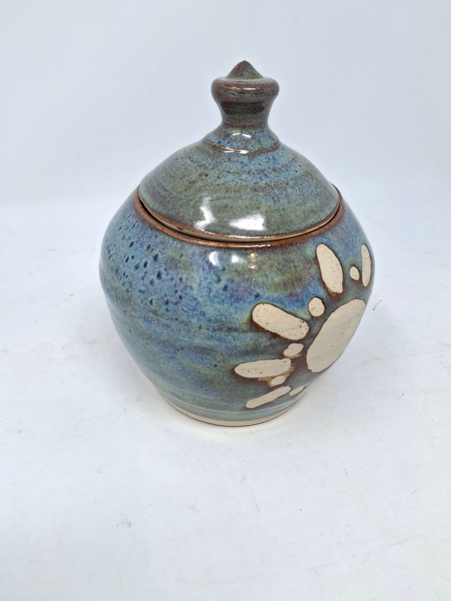 Sunshine lidded pot