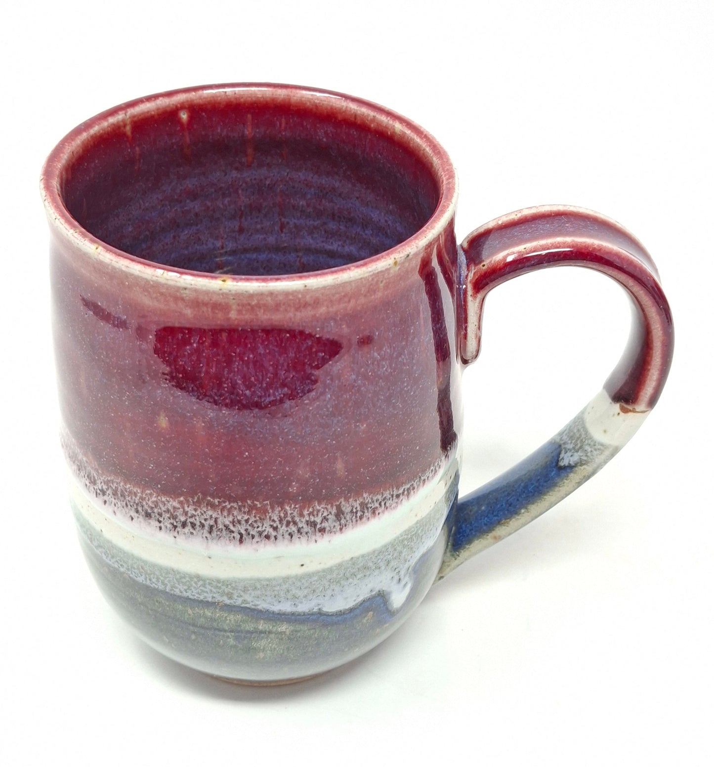 Coffee Mug -red/blue/white