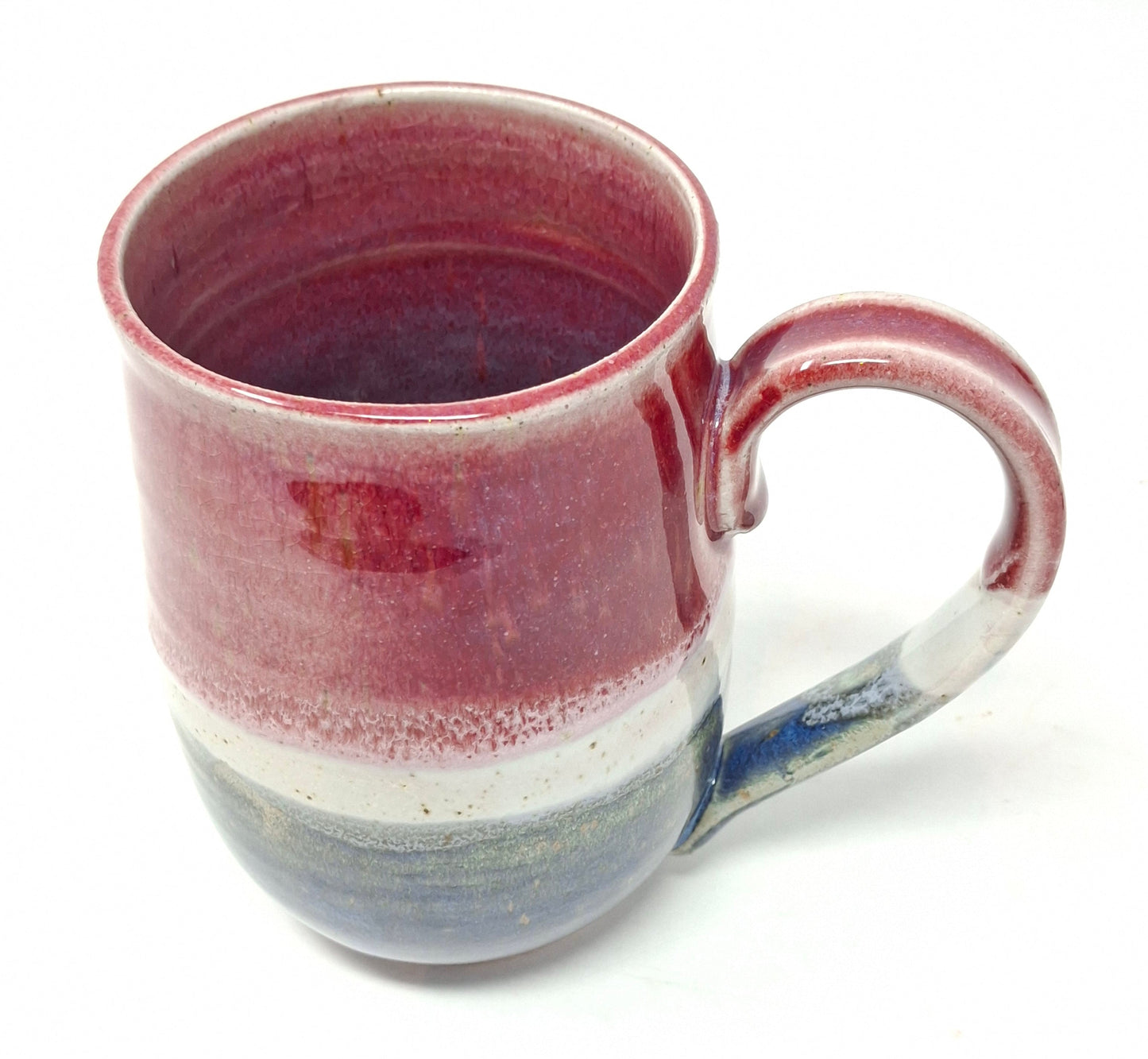 Coffee Mug -red/blue/white