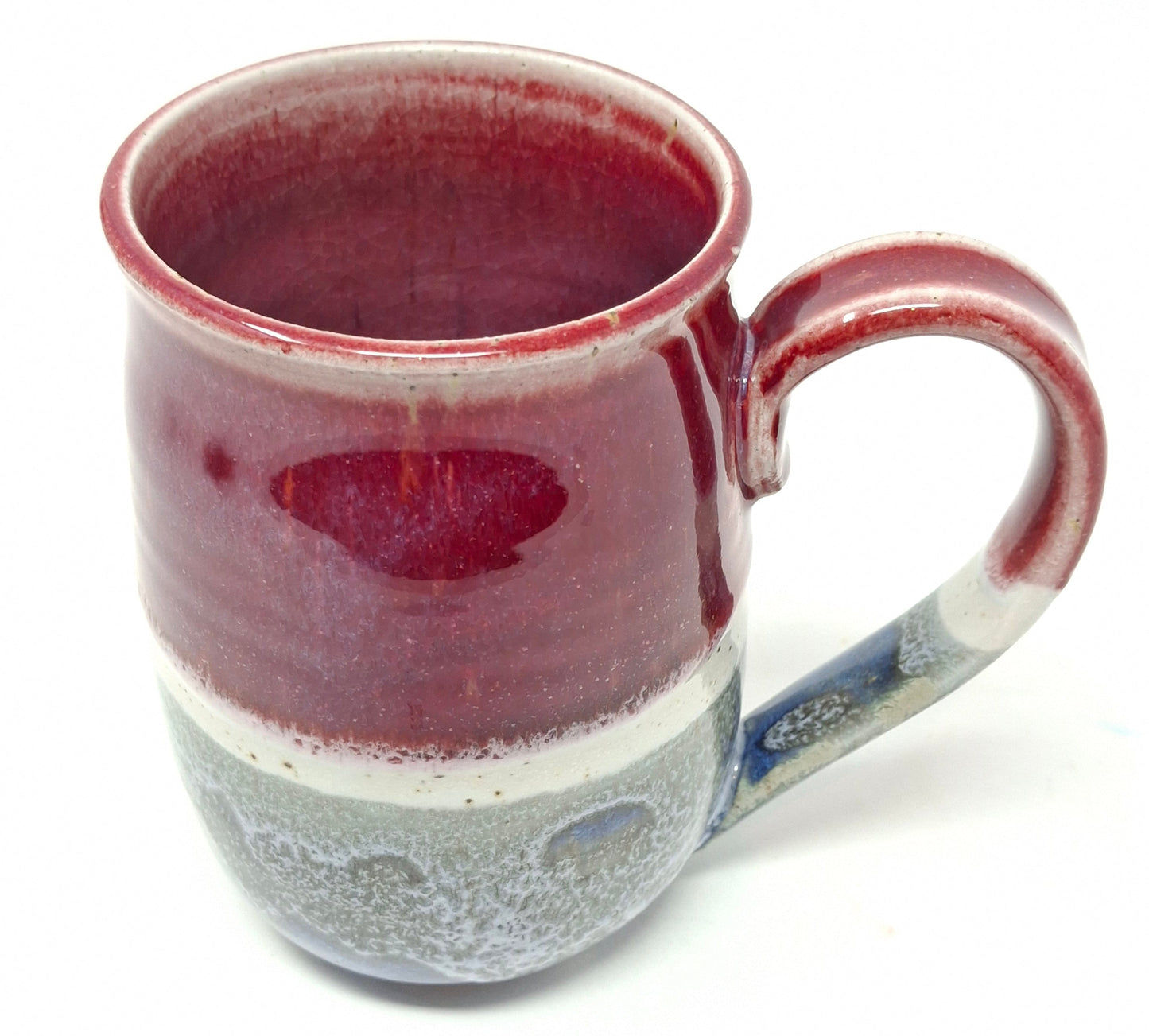 Coffee Mug -red/blue/white