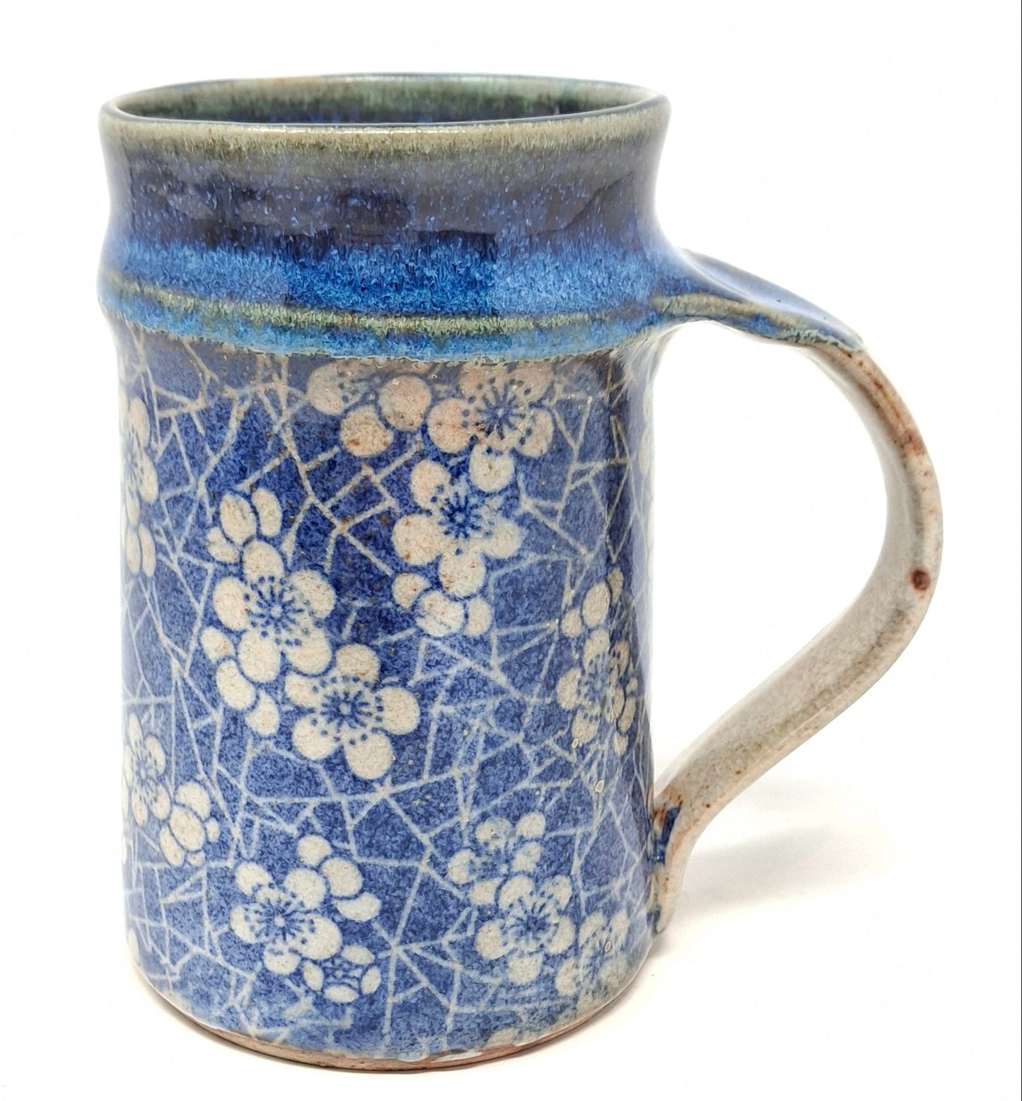 Blue Decal Coffee Mug