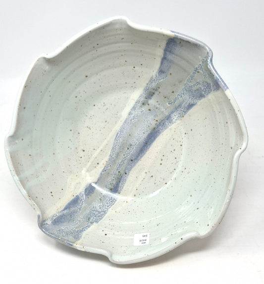 Serving Bowl - "Snow" colourway