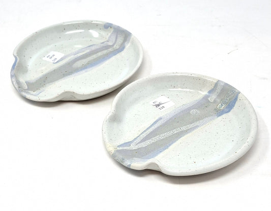 Spoon rest- "snow" colourway