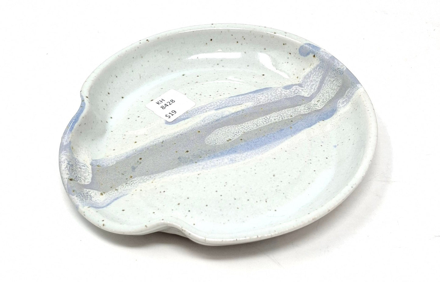 Spoon rest- "snow" colourway