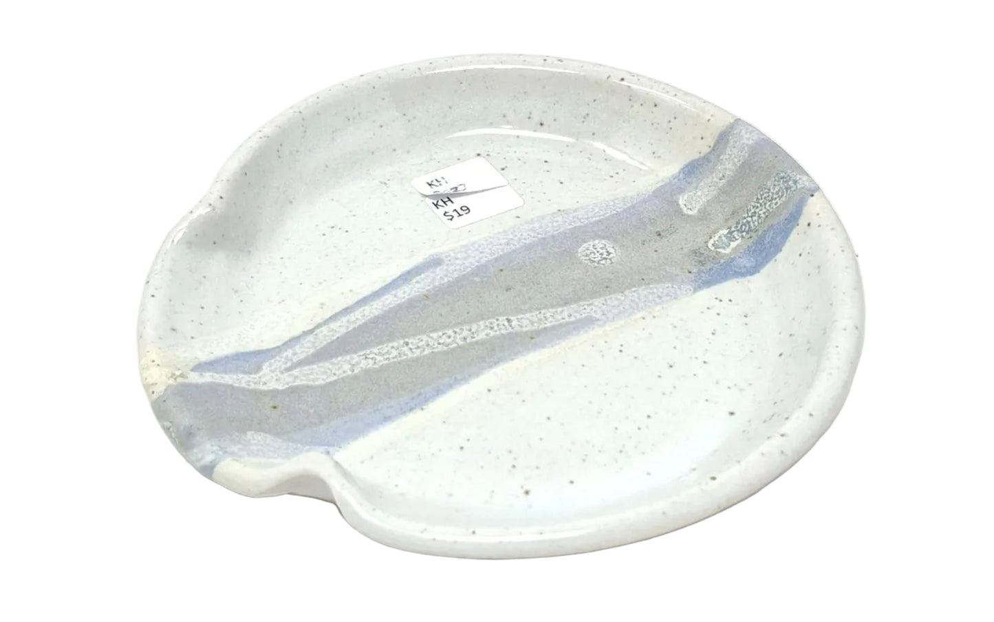 Spoon rest- "snow" colourway