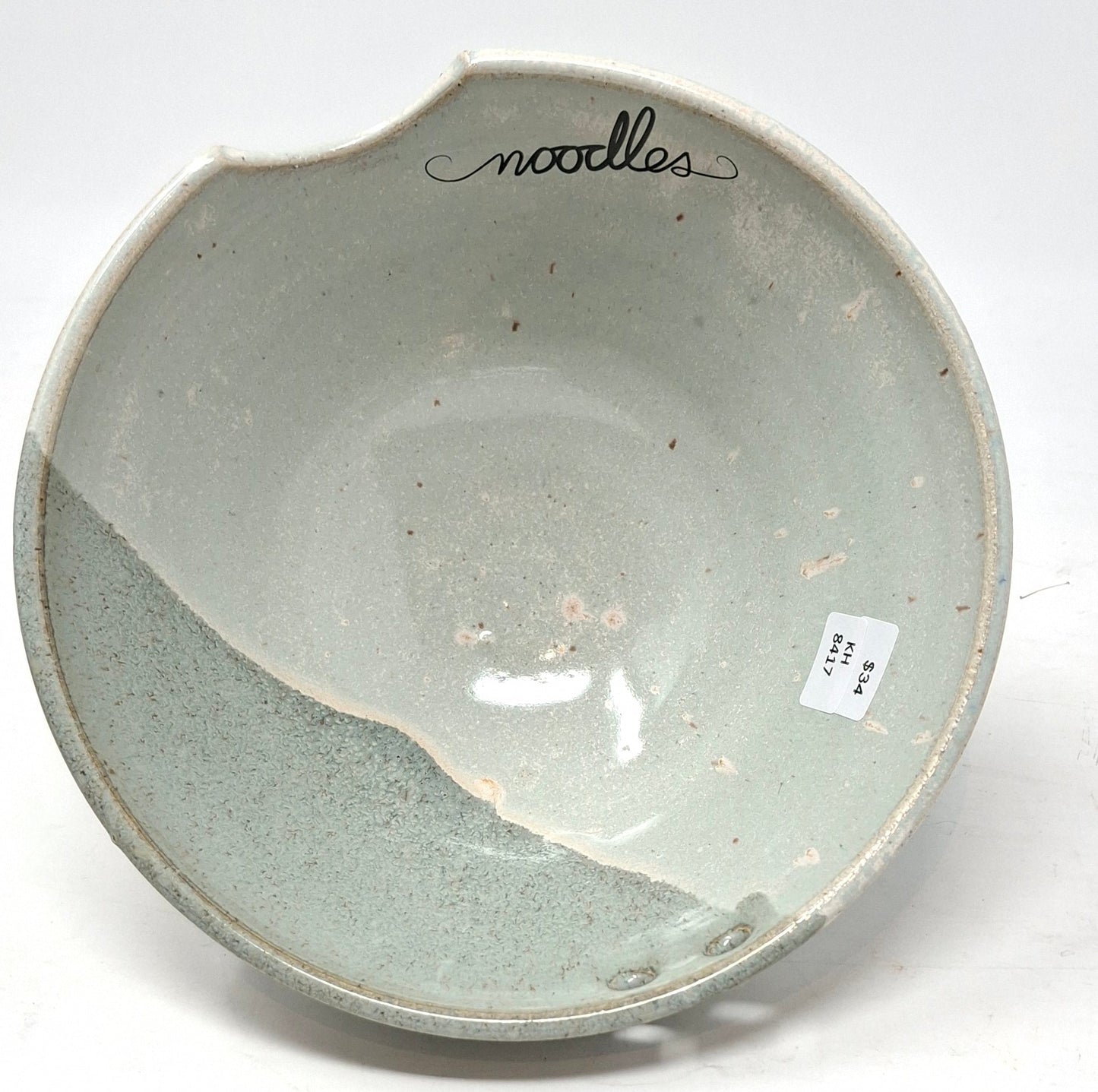Noodle bowls with "noodle" decal