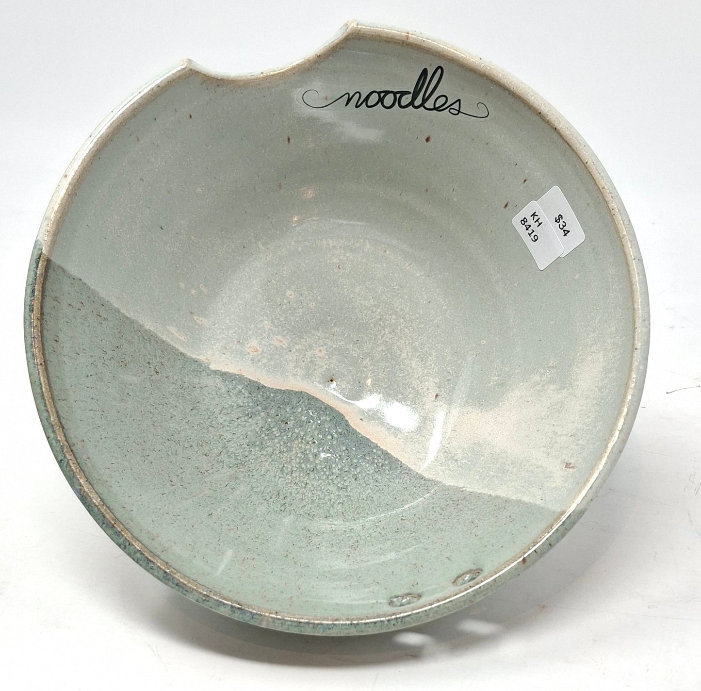 Noodle bowls with "noodle" decal