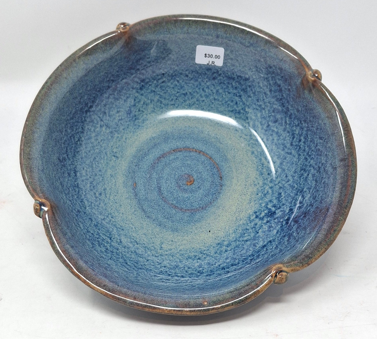 Textured bowl - Light Blue
