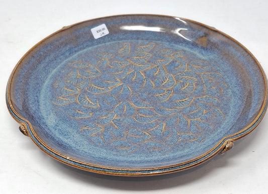 Textured Plate - Blue